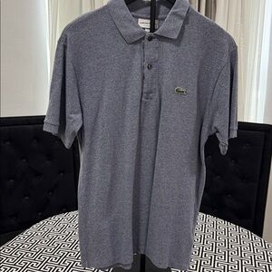 Lacoste Heather Denim Blue look